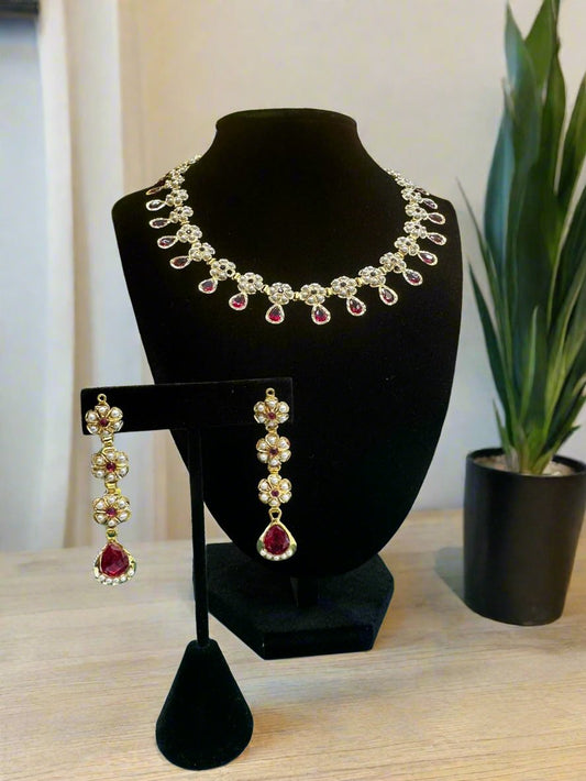 Gold Necklace Set